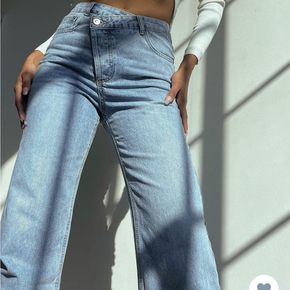 NWOT Princess Polly Holly High Rise jeans - Picture 2 of 13